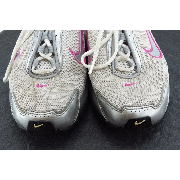 Nike Air Women Size 8 M Gray Running Mesh 319117 - Picture 2 of 9